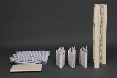 Тумба детская Secret De Maison CROIX 3 ( mod. PE-07 ) Слоновая кость