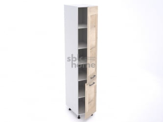 Пенал ПГ-40, Дублин (400*570*2166) Дуб галифакс белый, 21662 