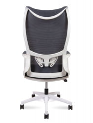 Кресло офисное WAVE AM3-H(WHITE) Серый