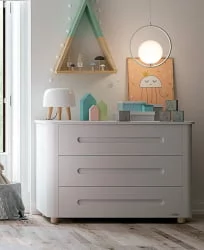 Тумбочка для детской Micuna BabySitter CO-1851 White Waterwood