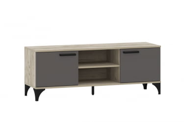 Тумба ТВА Марсель НМ 013.45 Софт Графит Дуб Крафт серый