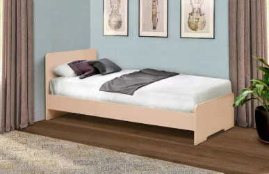 Кровать на уголках №5 800*2000 Венге