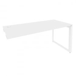 Стол-приставка на О-образном м/к к опорным элементам ONIX O.MO-SPR-4.7 Белый Бриллиант