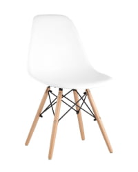 Стул Еамес Стиле ДСВ белый (разборный каркас) / Eames Style DSW
