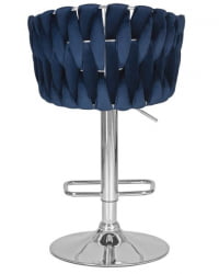 Стул барный DOBRIN MARCEL (синий велюр (MJ9-117)) 2 шт
