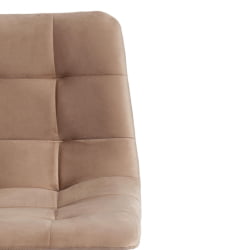 Стул барный CHILLY (mod.7095б) ткань/металл, 53х44х104 см, высота до сиденья 76 см, бежевый barkhat 5/черный