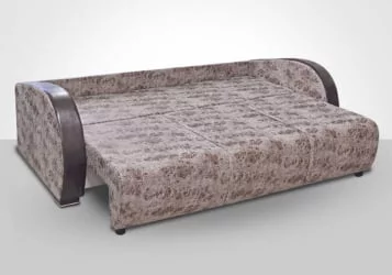 Диван-кровать Европа-1 вензель серый арена черная