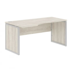 Стол письменный левый XTEN-QP XQPCET 169 L Сосна Эдмонт Серый