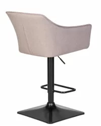 Стул барный DOBRIN RALF Светло-серый LAR-106D-25