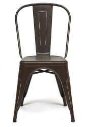 Стул LOFT CHAIR (mod. 012) / 1 шт. в упаковке металл, 45*35*85см, коричневый/brown vintage