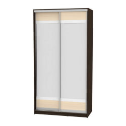 Шкаф-купе B-220х120х60-3(Венге-ДМ-D10D10)