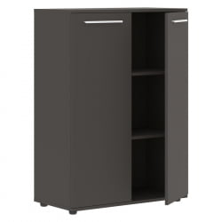 Шкаф с глухими средними дверьми EDIS EMCS 85.1 Мокко Белый Мокко