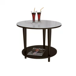 Стеклянный стол BeautyStyle 10 Венге/стекло белое