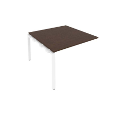 Проходной наборный элемент переговорного стола Metal System Б.ППРГ-2 Венге/Белый