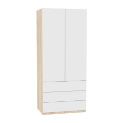 Шкаф распашный R-198х90х45-4-PO(ДСС-Белый)