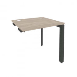 Стол-приставка на П-образном м/к к опорным элементам ОНИКС О.МП-СПР-0.7 Дуб Аттик/Антрацит / ONIX O.MP-SPR-0.7
