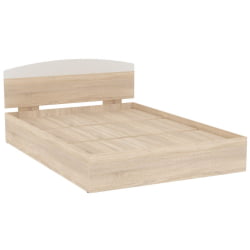 Кровать Алиса(L15)1447х798х2063(ДСС-Белый)