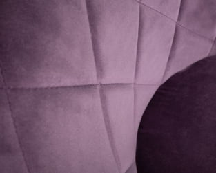 Стул барный DOBRIN LOGAN BLACK (пудрово-сиреневый велюр (MJ9-52)) 2 шт