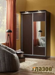 Шкаф-купе 3 Simple Композиция Венге