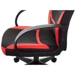 Кресло компьютерное BRABIX Alpha GM-018 Черное/красное