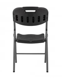 Складной стул банкетный черный