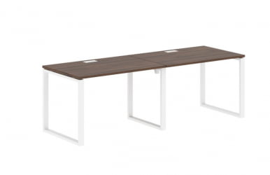 Бенч-система EDIS EQWST 2380 Дуб Денвер темный Белый