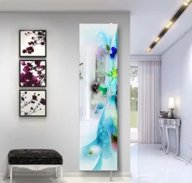 Поворотный зеркальный шкаф Drive SP Art Белый