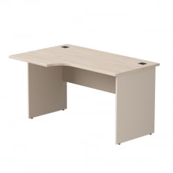 Стол эргономичный с опорами ЛДСП Everprof EVO 254S013 (левый) Дуб Соната Кашемир