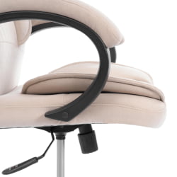 Кресло руководителя OREON metalBL велюр, бежевый, 7