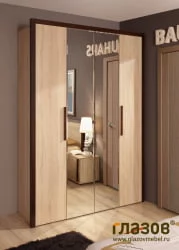 Шкаф для одежды и белья BAUHAUS 9 Дуб Сонома (спальня)