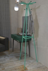 Напольная вешалка для одежды Галилео 217 Бирюзовый