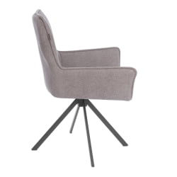 Кресло Murano/Мурано опора 360, велюр/букле (HYP), бежевый