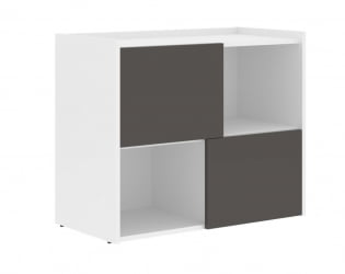 Тумба сервисная ЕДИС ЕЛC 9045 Мокко Белый / EDIS ELC