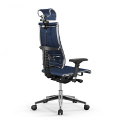 Кресло руководителя METTA Y 4DF B2-12D Комплект 1 Синее