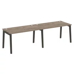 Рабочая станция ОНИКС ВООД ОВ.РС-2.3.8 Тиквуд Темный/Темный / ONIX WOOD OW.RS-2.3.8