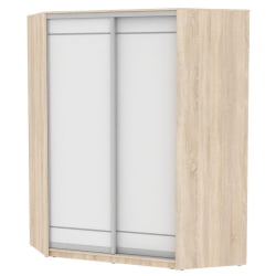 Шкаф-купе YA-198х1400-718-3(ДСС-Белый-D1D1)