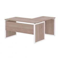 Стол письменный угловой левый XTEN-QP XQPCT 1415 L Дуб Сонома Белый