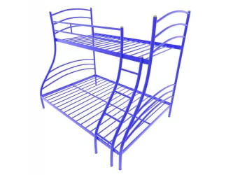 Кровать двухъярусная Глория 1400х2000 Синий