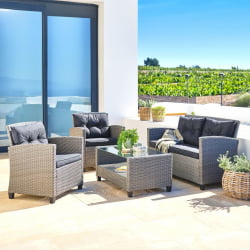 Зона отдыха AFM-805B Beige/Dark grey