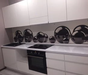 Глянцевый фартук (КОМПОЗИТ) KM 34