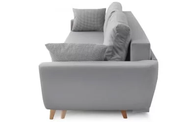 Диван-кровать Калгари-2 Стандарт Мора серый/Джейми серый