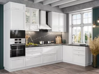 Тумба кухонная 450 Джулия ЛД 284.030.000.004 Белый