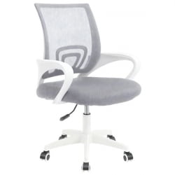 Кресло CРОМЕКС (КРОМЕКС) Топ CХ-695В сетка/ткань ТВ серое / CROMEX Top CH-695W TW