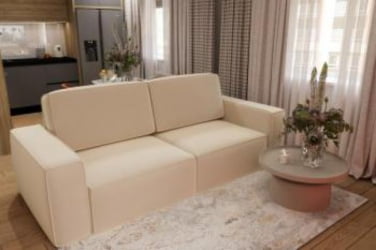 Зеленый диван Сунндал (Berhouse) Цвет фасада: Азур рогожка; Тип: Прямой; Материал фасада: Микророгожка