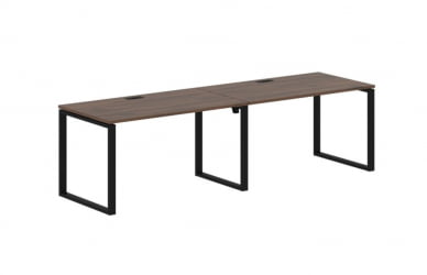 Бенч-система EDIS EQWST 2780 Дуб Денвер темный Черный