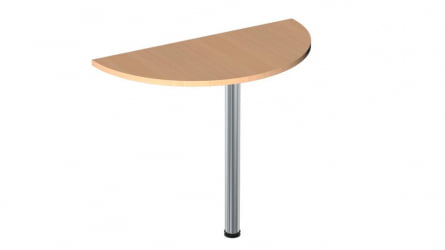 Приставка для переговоров полукруг Р.К-2 Венге Дуб Молочный
