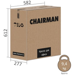 Кресло оператора CHAIRMAN 696 LT N Черный