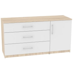 Комод Калисто(K49)699х1352х468ручкарейлинг160мм(ДСС-Белый)