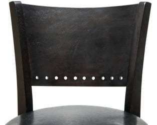 Стул барный DOBRIN TONY BAR (капучино, черный) 2 шт