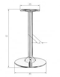 Подстолье DOBRIN ALAN GREY-BEIGE